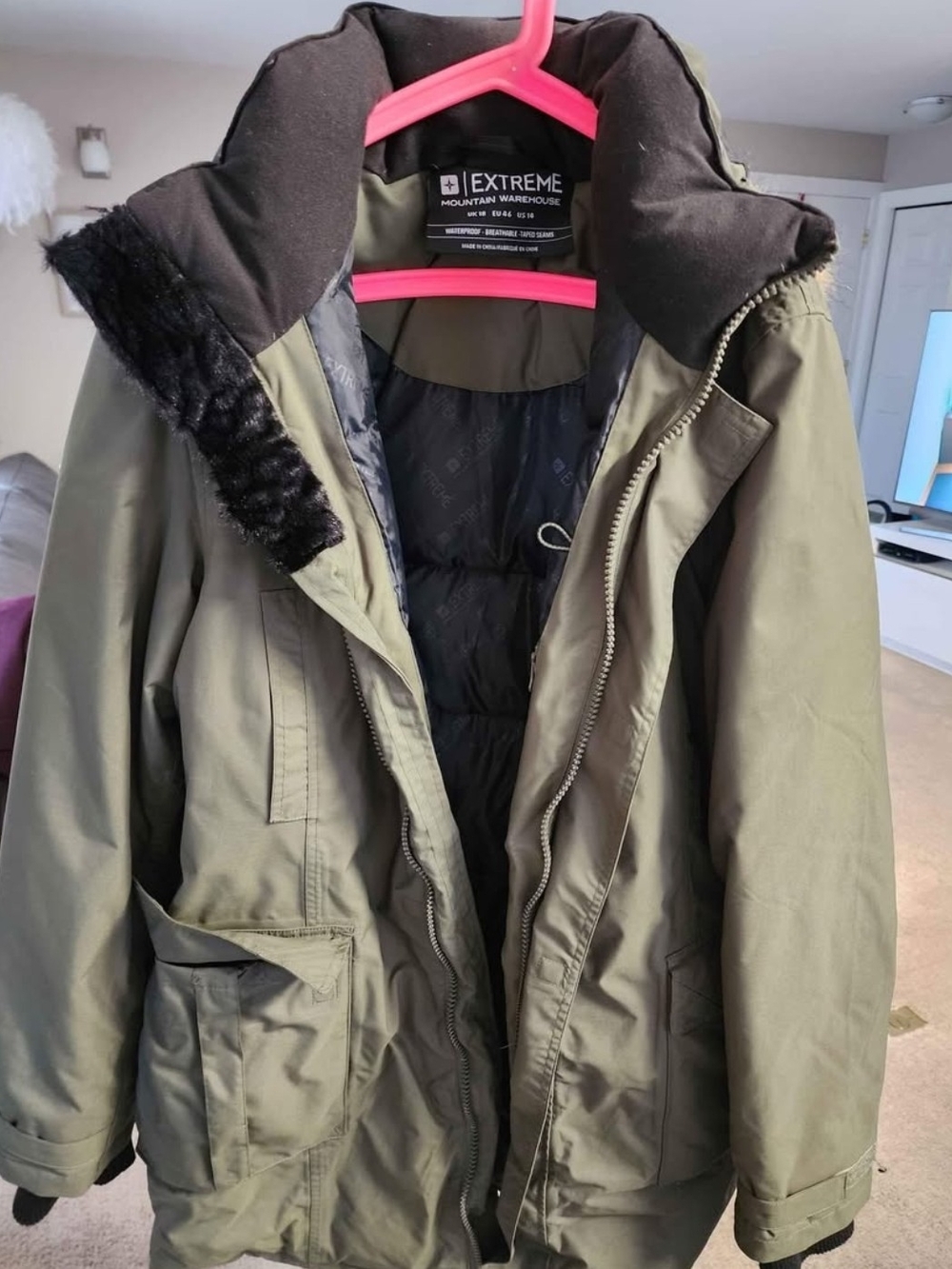 Mountain Warehouse Extreme Down Filled Winter Coat - Like New